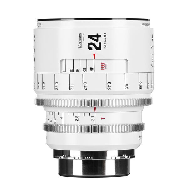 7Artisans Infinte 24mm T2.1  Arri PL weiß