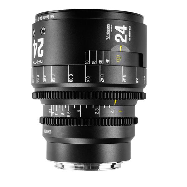 7Artisans Infinte 24mm T2.1  Canon EF schwarz