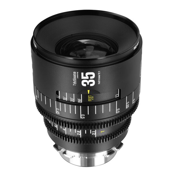 7Artisans Infinte 35mm T2.1  Arri PL schwarz