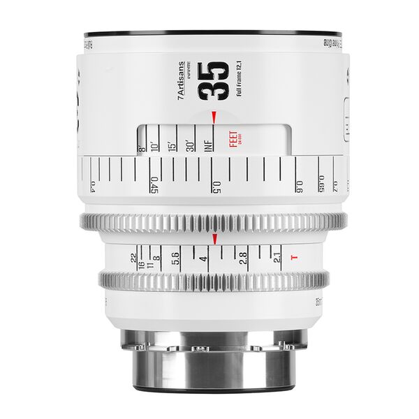 7Artisans Infinte 35mm T2.1  Arri PL weiß