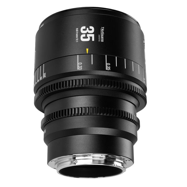 7Artisans Infinte 35mm T2.1  Canon EF schwarz