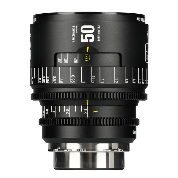 7Artisans Infinte 50mm T2.1  Arri PL schwarz