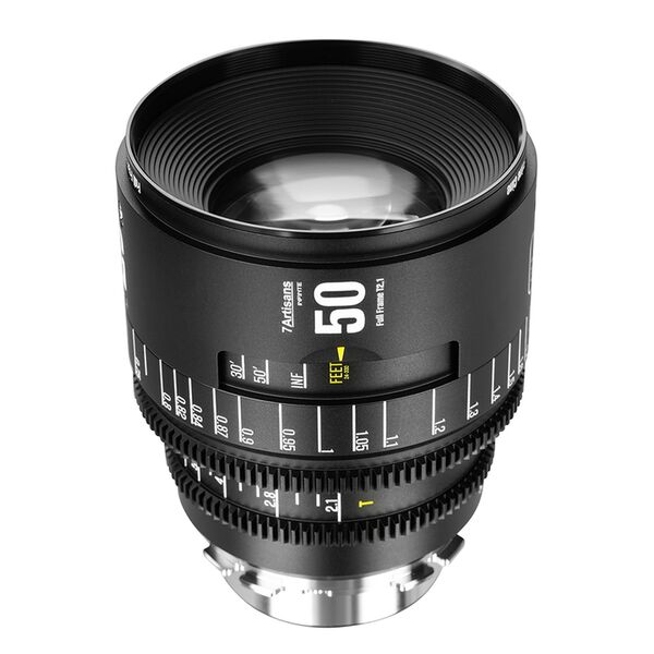 7Artisans Infinte 50mm T2.1  Arri PL schwarz