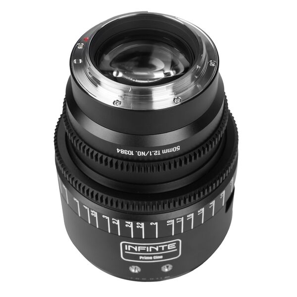 7Artisans Infinte 50mm T2.1  Arri PL schwarz