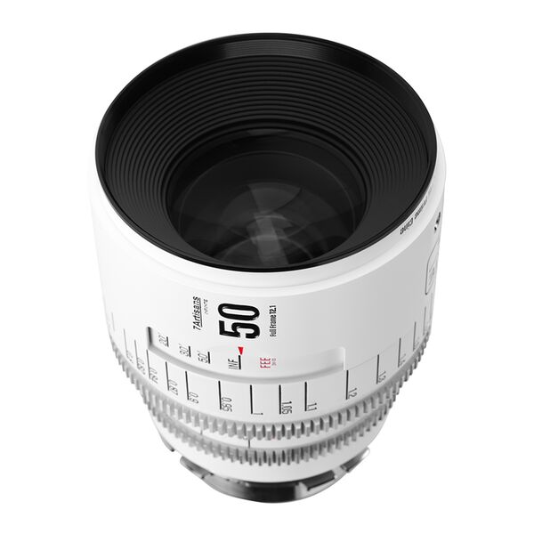 7Artisans Infinte 50mm T2.1  Arri PL weiß
