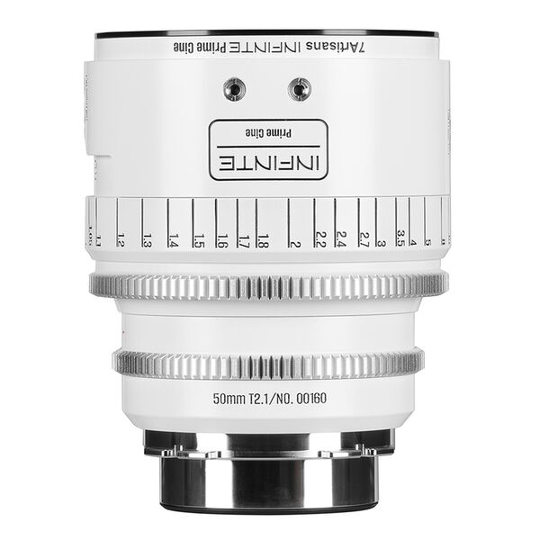 7Artisans Infinte 50mm T2.1  Arri PL weiß