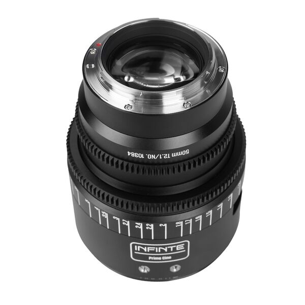 7Artisans Infinte 50mm T2.1  Canon EF schwarz