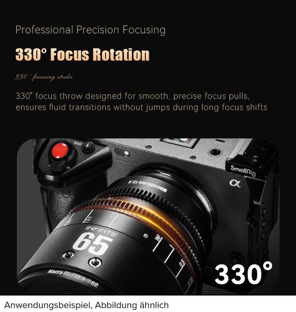 7Artisans Infinte 65mm T2.9 Macro 2X  Sony FE-Mount