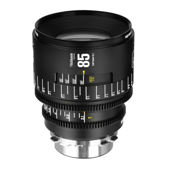 7Artisans Infinte 85mm T2.1  Arri PL schwarz