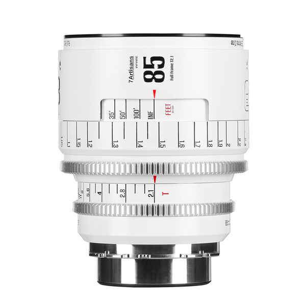 7Artisans Infinte 85mm T2.1  Arri PL weiß