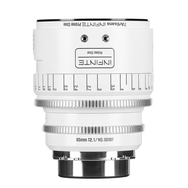 7Artisans Infinte 85mm T2.1  Arri PL weiß