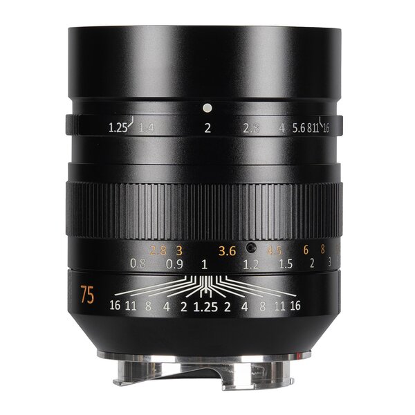 7Artisans M 75mm f/1,25 II  Leica M