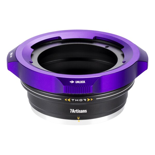 7Artisans PL 4 in 1 Lens Adapter E/L/RF/Z Mount  lila