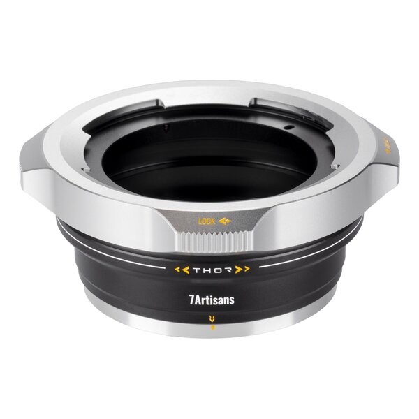 7Artisans PL 4 in 1 Lens Adapter E/L/RF/Z Mount  silber
