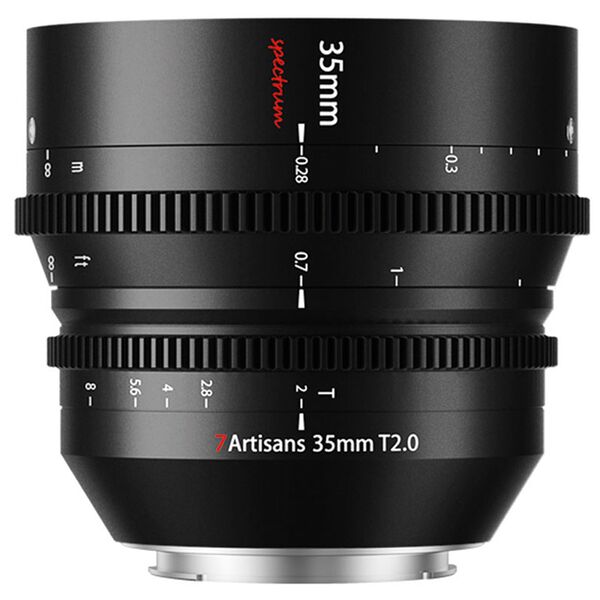 7Artisans Spectrum 35mm T2.0  Canon RF