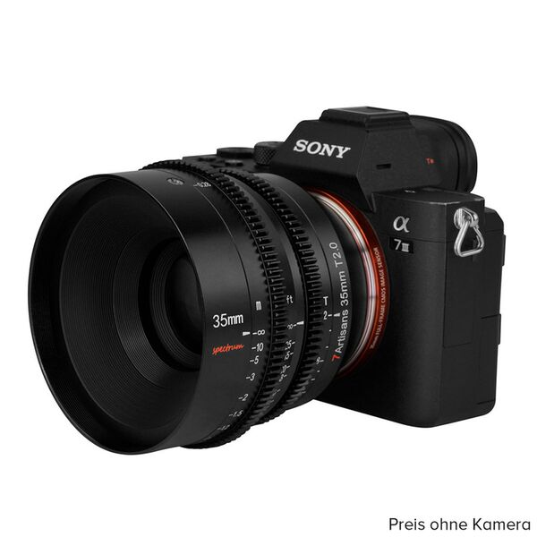 7Artisans Spectrum 35mm T2.0  Sony FE-Mount