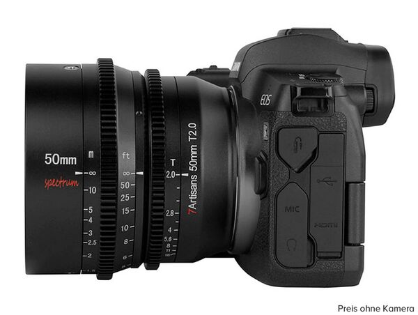7Artisans Spectrum 50mm T2.0  Canon RF 