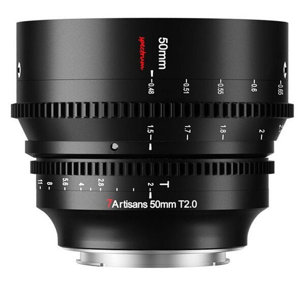 7Artisans Spectrum 50mm T2.0  L-Mount