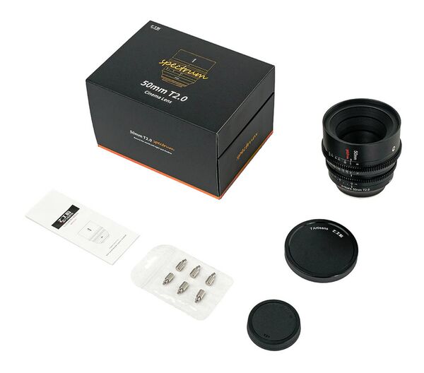 7Artisans Spectrum 50mm T2.0  Sony FE-Mount