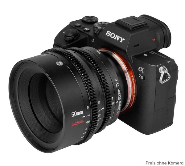 7Artisans Spectrum 50mm T2.0  Sony FE-Mount
