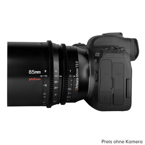 7Artisans Spectrum 85mm T2.0  Canon RF