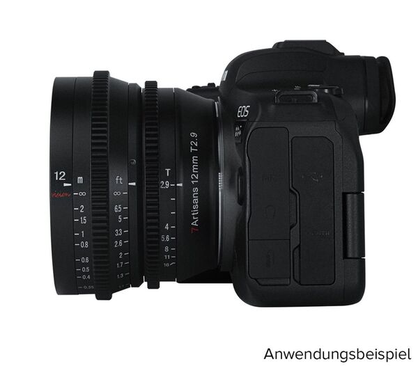7Artisans Vision 12mm T2.9  Canon RF-S