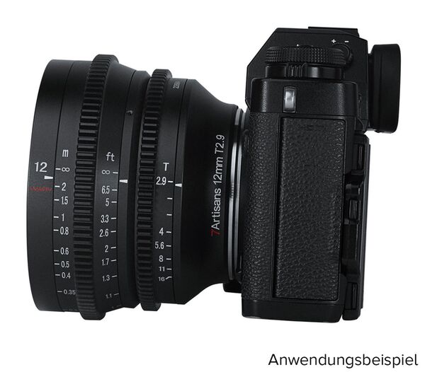 7Artisans Vision 12mm T2.9  Fujifilm X