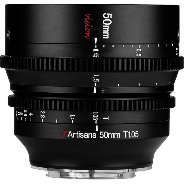 7Artisans Vision 50mm T1.05  L-Mount APS-C