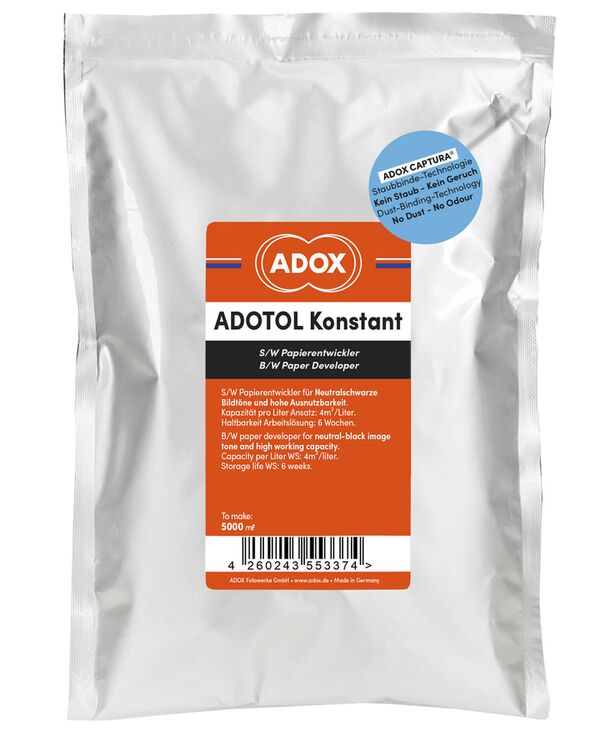 Adox ADOTOL Konstant II Papierentwickler zum Ansatz von 5000 ml 