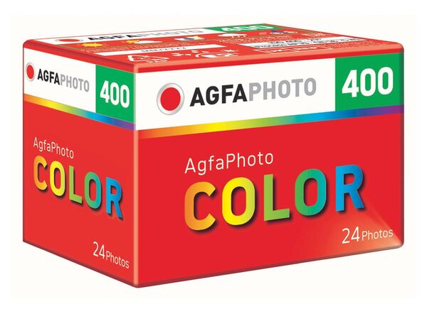 Agfaphoto Color 400 135-24 Kleinbildfilm mit 24 Aufnahmen 