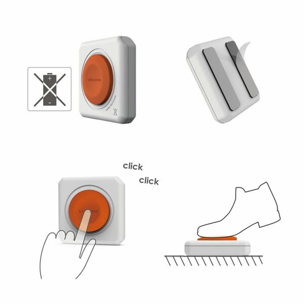 Allocacoc PowerCube Extended Remote set  weiß