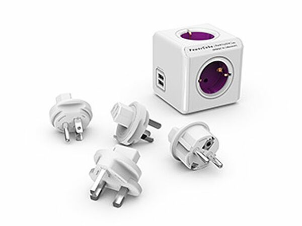 Allocacoc PowerCube ReWirable USB + 3x plug 