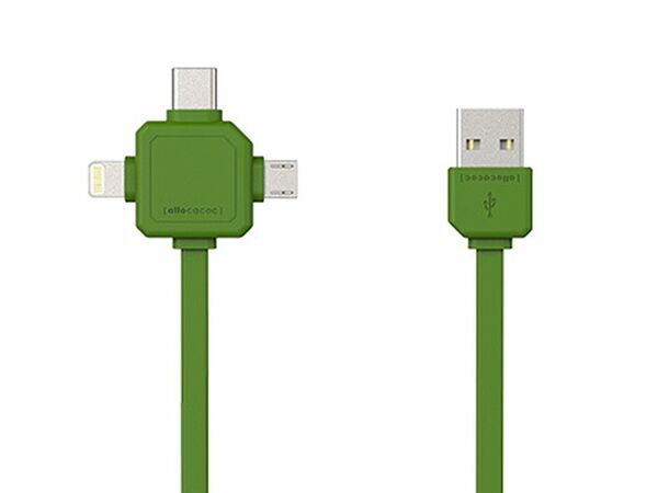 Allocacoc USBcable | USB C  grün