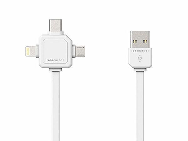Allocacoc USBcable | USB C  weiß