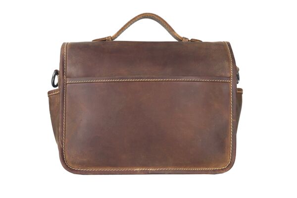 Alpenleder Kameratasche Presse  Wild Camel