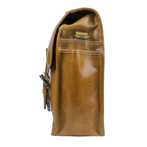 Alpenleder Kameratasche Reporter  cognac