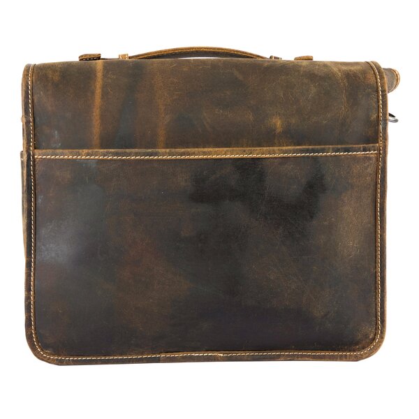 Alpenleder Kameratasche Reporter  Old Havanna