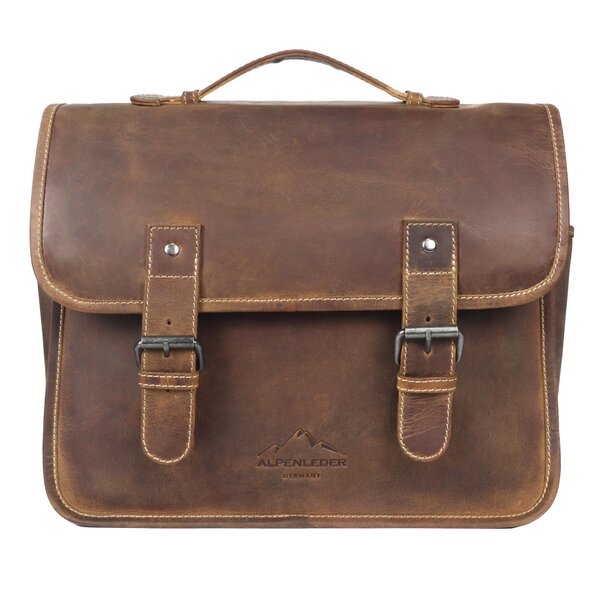 Alpenleder Kameratasche Reporter  Wild Camel