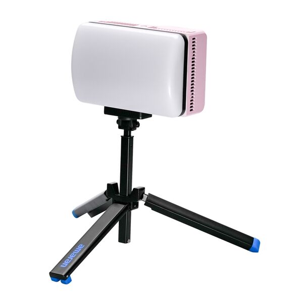 Amaran Ace 25 Kit Kameraleuchte+Grid+Mini-Stativ+Tasche  x Bi-Color LED pink