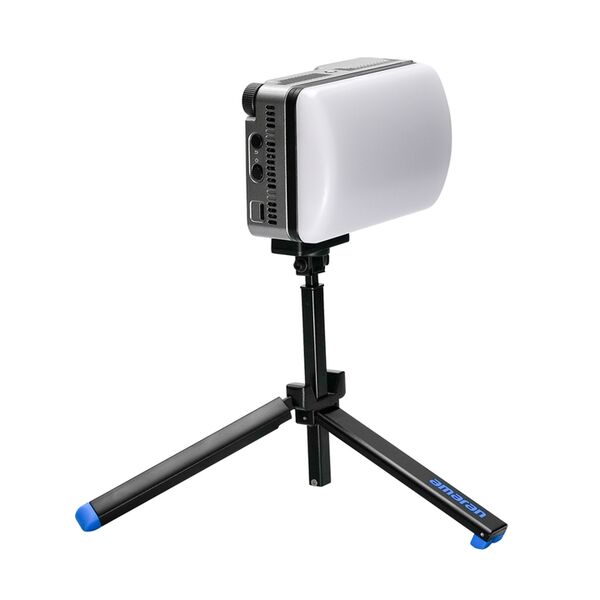 Amaran Ace 25 Kit Kameraleuchte+Grid+Mini-Stativ+Tasche  x Bi-Color LED  silber