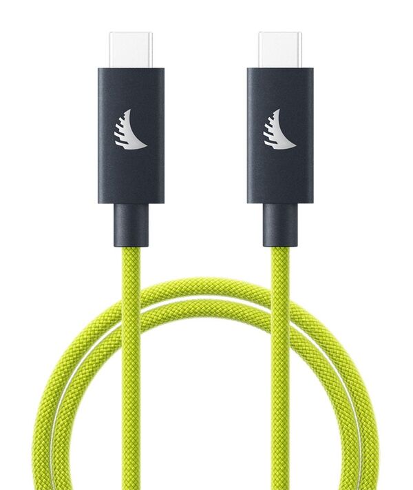 Angelbird USB-C 4.0 Solid Flex Cable  Lime 32 cm / 1 ft