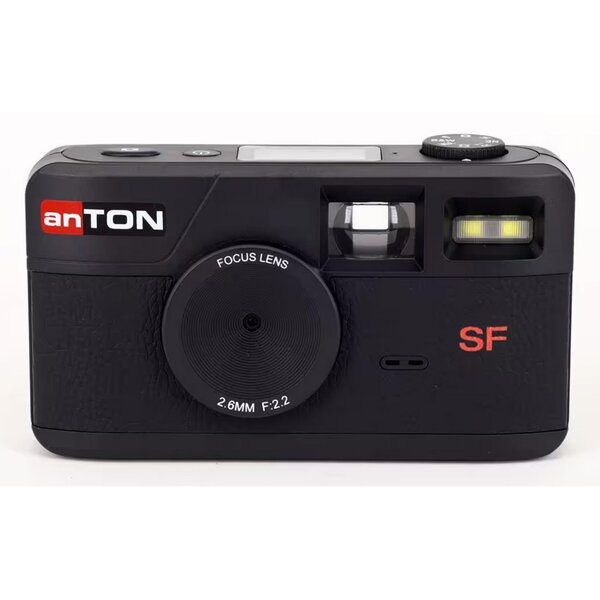 Anton K1 Screen Free, dig.Kamera ohne Display, inkl. 4GB Micro SD Karte  schwarz