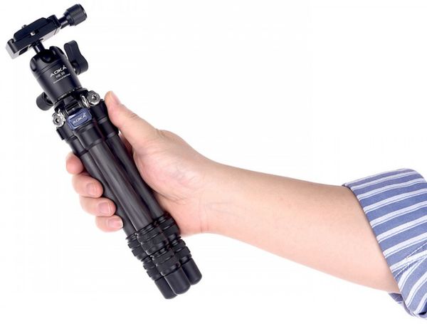 AOKA CMP163C Carbon Tischstativ + KB20 Kugelkopf 