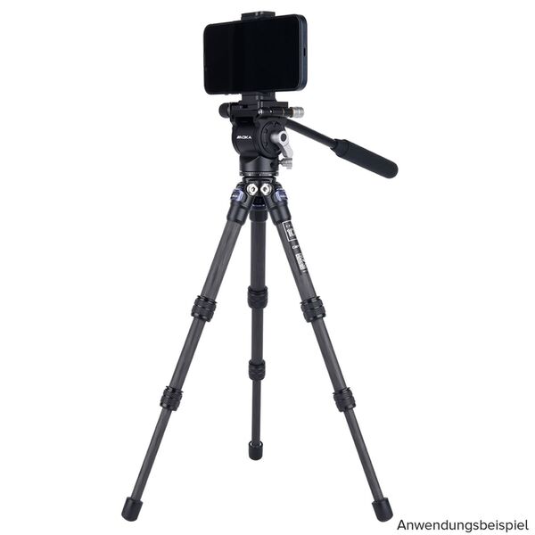 AOKA CMP163C Carbon Tischstativ + ST-3 Videoneiger 