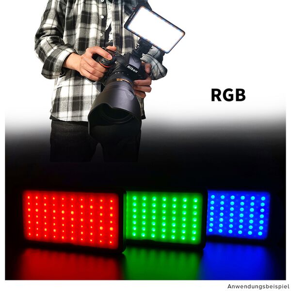 AOKA FL-70RGB Video-Flächenleuchte Multicolor 