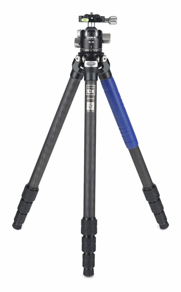 AOKA KF254C Carbon Stativ + BH33 Kugelkopf 
