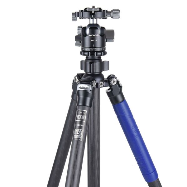 AOKA KG254C Carbon Stativ + BH33R Kugelkopf 