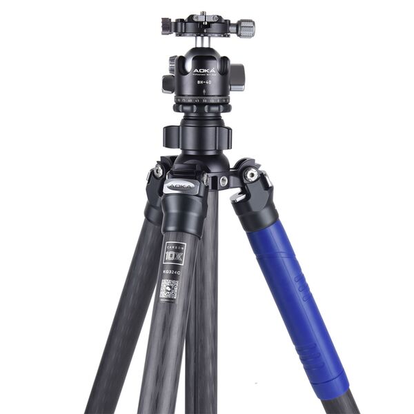 AOKA KG324C Carbon Stativ + BH40R Kugelkopf 
