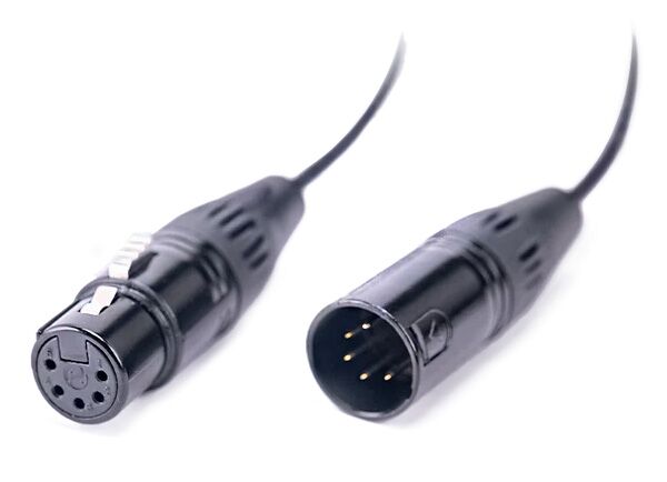 Aputure Active USB-C bis 5-Pin DMX In & Out Adapter 