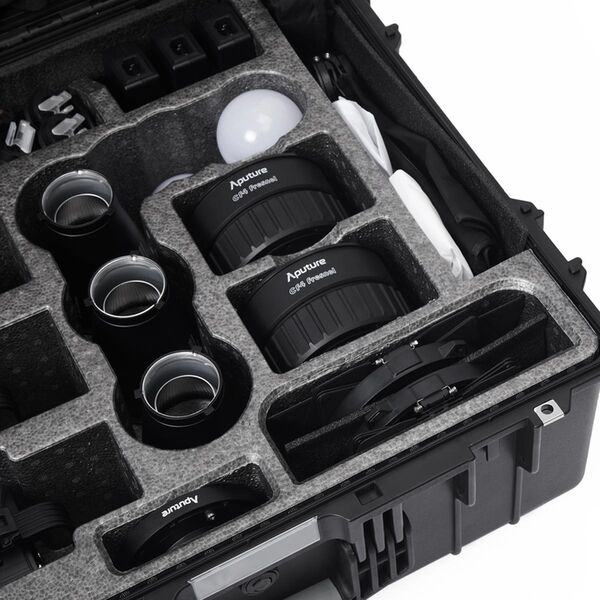 Aputure Storm 80c, 3-Light Kit, 3x 80 Watt Leuchte 